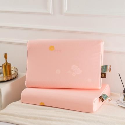 91家纺网 家纺一手货源 找家纺 （总）其乐枕芯 新款60S贡缎提花洋甘菊乳胶枕系列超30天不退不换