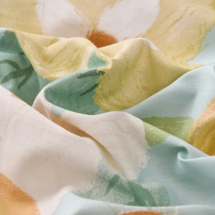 91家纺网 家纺一手货源 找家纺 琪琪阁 2021新款全棉+牛奶绒四件套 花田梦