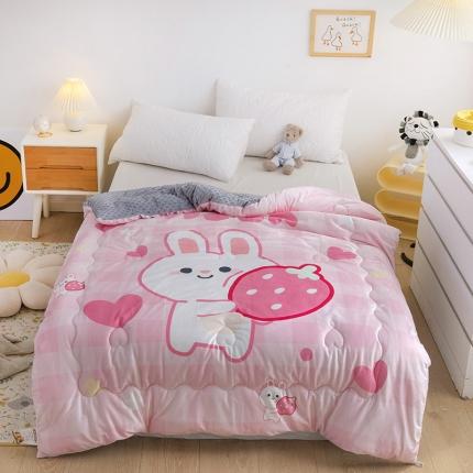 91家纺网 家纺一手货源 找家纺 (总)八零年代 2021新款秋冬加厚婴儿绒豆豆毯被芯被套