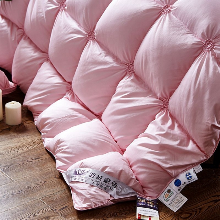 91家纺网 家纺一手货源 找家纺 （总）锦瑞羽绒 2021新款90绒秋冬揪花被