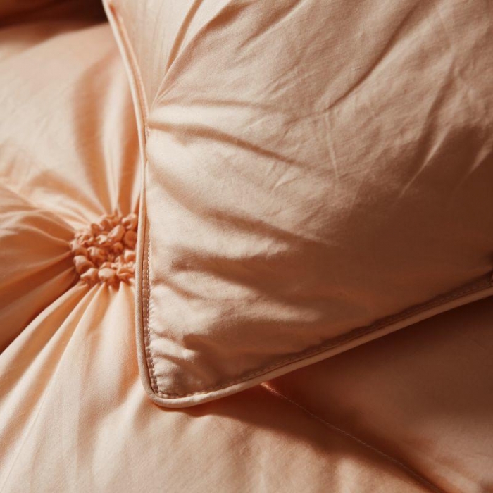 91家纺网 家纺一手货源 找家纺 锦瑞羽绒 2021新款羽绒被鹅绒被秋冬揪花被 金