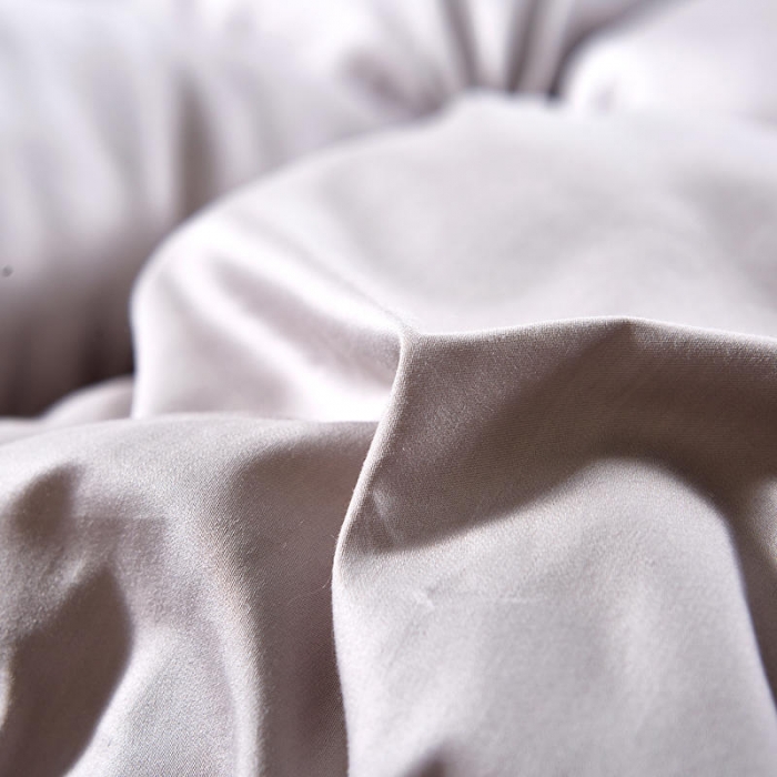 91家纺网 家纺一手货源 找家纺 锦瑞羽绒 2021新款羽绒被鹅绒被秋冬揪花被 银灰