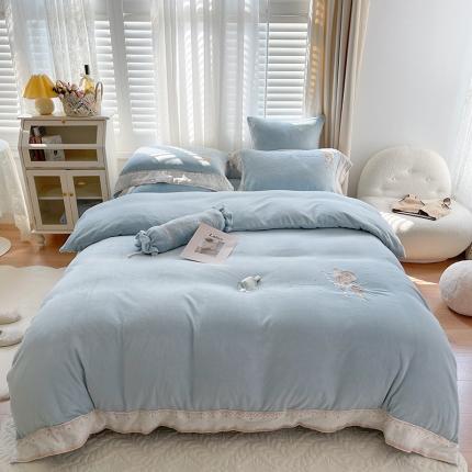 （总）馨蕊家居 2021秋冬轻奢煦暖绒系列新品-美人鱼