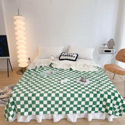 91家纺网 家纺一手货源 找家纺 （总）昔可家纺 2021新款牛奶羊羔绒印花毯