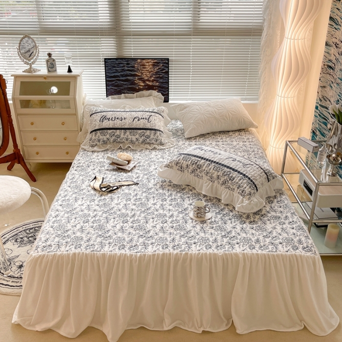 91家纺网 家纺一手货源 找家纺 （总）昔可家纺 2021新款秋冬超仙牛奶宝宝绒床裙