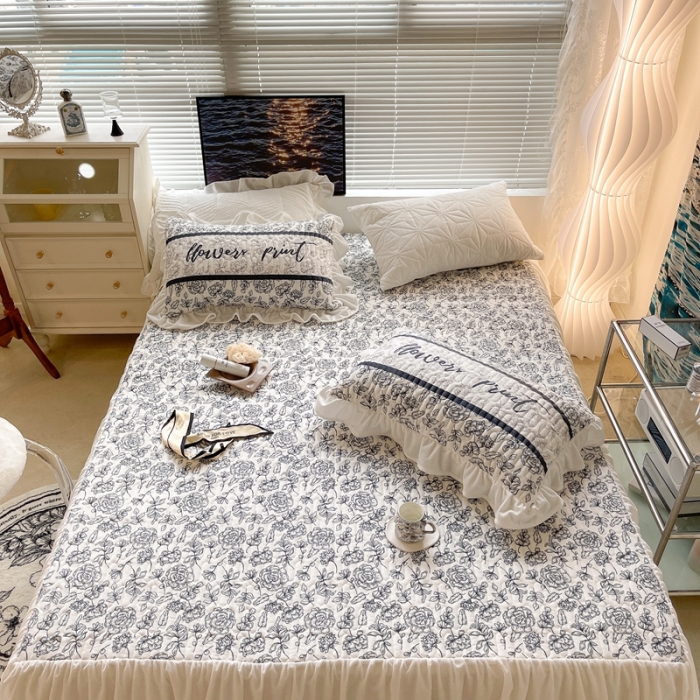 91家纺网 家纺一手货源 找家纺 （总）昔可家纺 2021新款秋冬超仙牛奶宝宝绒床裙