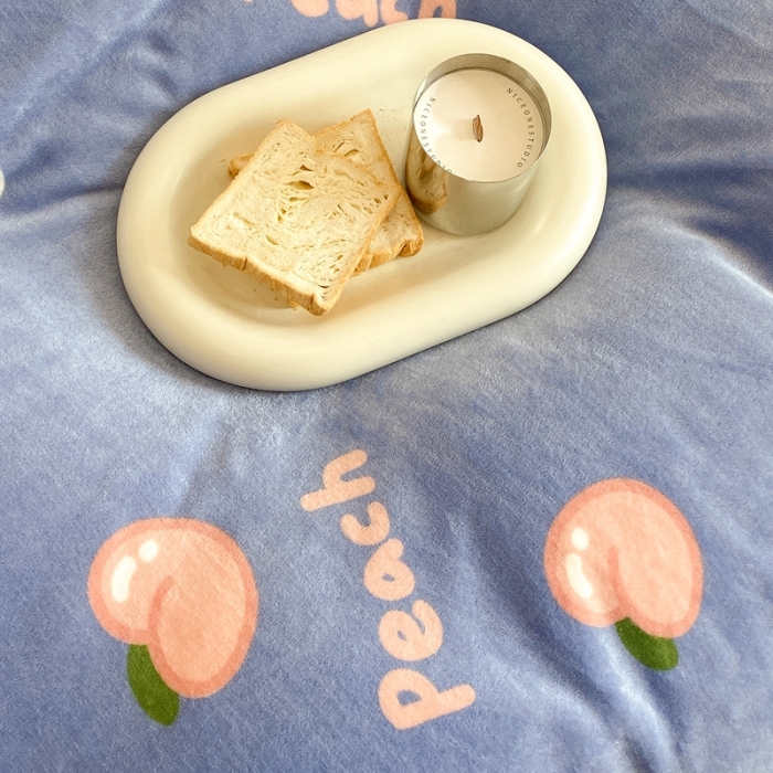 91家纺网 家纺一手货源 找家纺 昔可家纺 2021新款牛奶绒四件套-三批 花朵蜜桃新