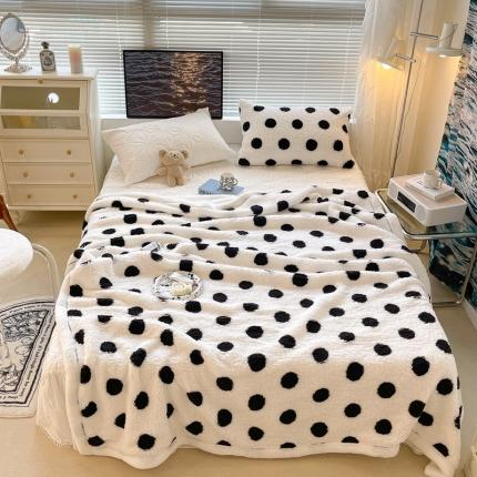 91家纺网 家纺一手货源 找家纺 （总）昔可家纺 2021新款羊羔泰迪绒印花毛毯