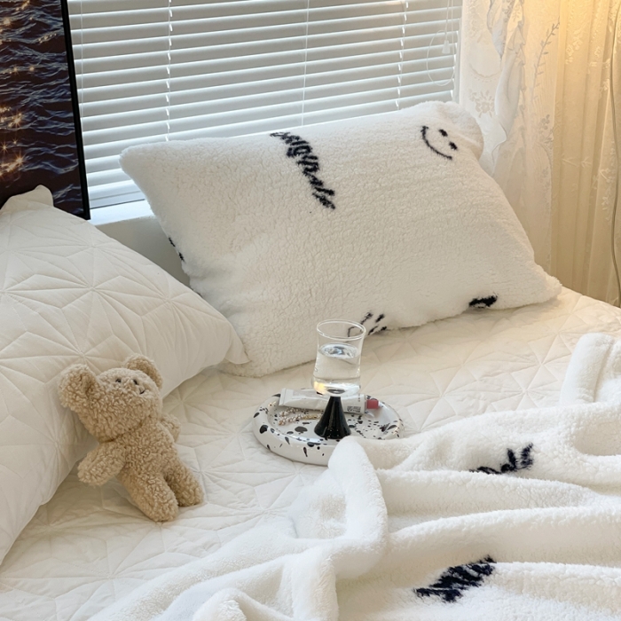 91家纺网 家纺一手货源 找家纺 （总）昔可家纺 2021新款羊羔泰迪绒印花毛毯