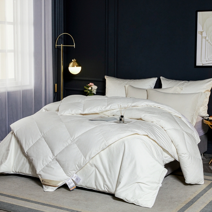 91家纺网 家纺一手货源 找家纺 （总）洁蚕居 黄金搭档蚕丝羽绒子母被芯春秋冬被