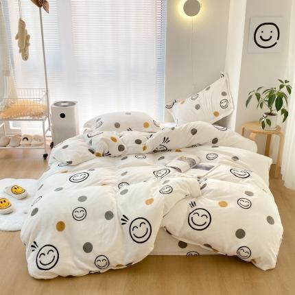 91家纺网 家纺一手货源 找家纺 （总）昔可家纺  2021新款牛奶绒四件套第二组图