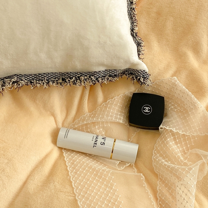 91家纺网 家纺一手货源 找家纺 昔可家纺 2021新款小香香风牛奶绒四件套 小香奶油黄