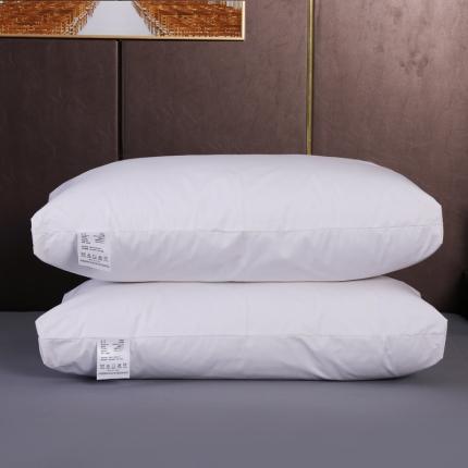 91家纺网 家纺一手货源 找家纺 总羽仙子2023新品爆款 全棉假立体工艺羽绒枕鹅绒枕头枕芯 