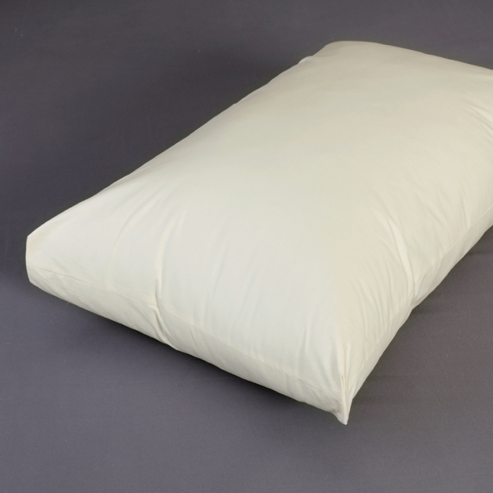 91家纺网 家纺一手货源 找家纺 羽仙子2023新品爆款 全棉假立体工艺羽绒枕鹅绒枕头枕芯黄色
