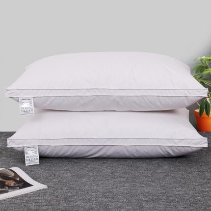 91家纺网 家纺一手货源 找家纺 （总）羽仙子2023新品爆款 全棉立体工艺羽绒枕鹅绒枕头枕芯