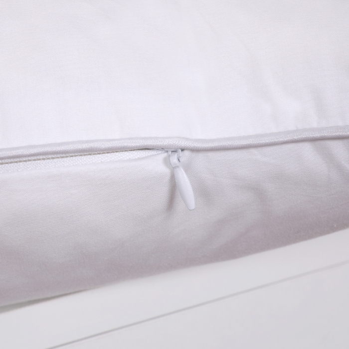 91家纺网 家纺一手货源 找家纺 羽仙子全棉白鹅毛抱枕芯沙发靠垫芯汽车座椅腰垫多用途方枕芯白色