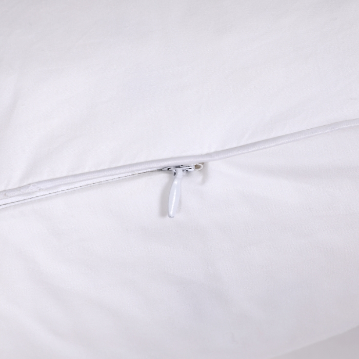 91家纺网 家纺一手货源 找家纺 羽仙子2023新品爆款全棉鹅毛枕工艺羽绒枕鹅绒枕头枕芯白色