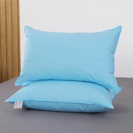 91家纺网 家纺一手货源 找家纺 （总）羽仙子2023新品爆款全棉双针工艺羽绒枕 鹅绒枕头枕芯