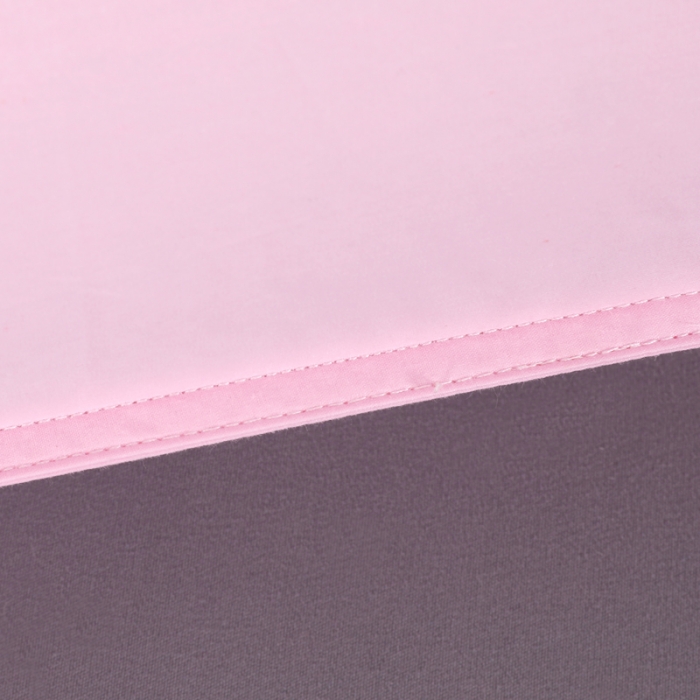 91家纺网 家纺一手货源 找家纺 羽仙子2023新品爆款 全棉双针工艺羽绒枕 鹅绒枕头枕芯粉色