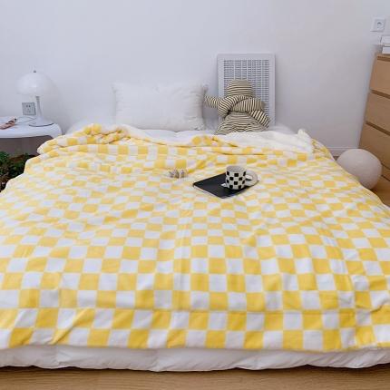 91家纺网 家纺一手货源 找家纺 （总）昔可家纺 2021新款牛奶羊羔绒印花毛毯