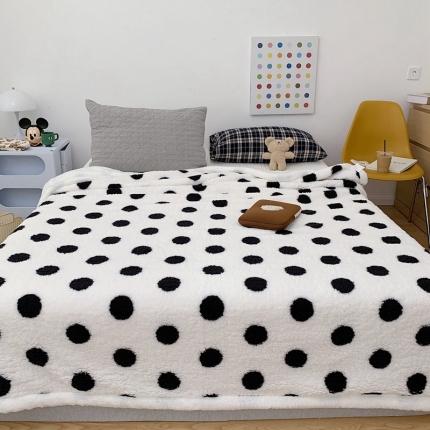 91家纺网 家纺一手货源 找家纺 （总）昔可家纺 2021新款羊羔泰迪绒印花毛毯-第二组图