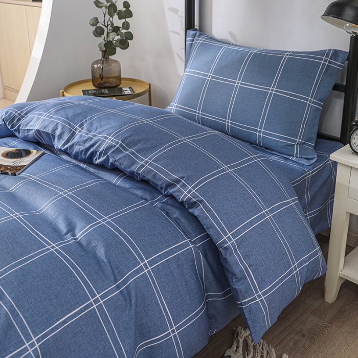 91家纺网 家纺一手货源 找家纺 （总）优姿家纺 2021新款全棉学生三件套