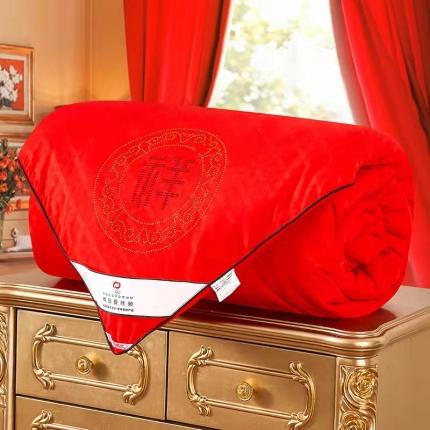 91家纺网 家纺一手货源 找家纺 （总）样样红 2025新款回字格春秋被冬被