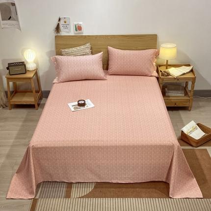 91家纺网 家纺一手货源 找家纺 （总）春皖 2023新款全棉良品磨毛系列单床单新版本