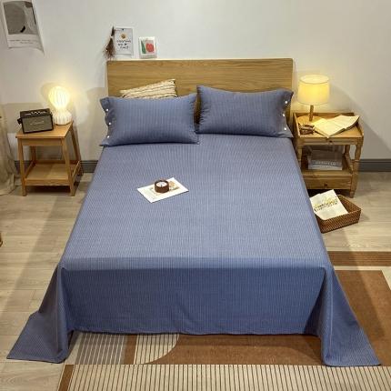 91家纺网 家纺一手货源 找家纺 （总）春皖 2023新款全棉良品磨毛系列单床单新版本