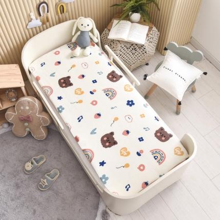 嗨生活 2021新款牛奶绒可拆款床垫 嘟嘟熊