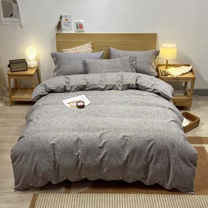 91家纺网 家纺一手货源 找家纺 （总）春皖 2023新款全棉良品磨毛系列四件套新版本