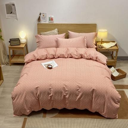 91家纺网 家纺一手货源 找家纺 （总）春皖 2023新款全棉良品磨毛系列四件套新版本