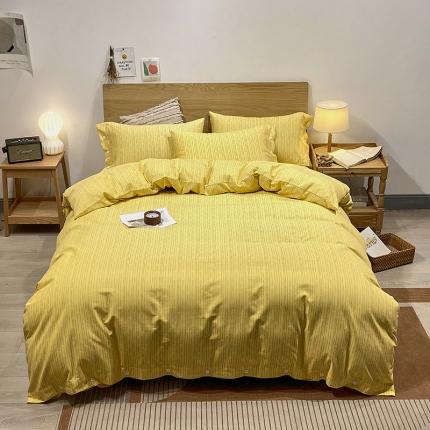 91家纺网 家纺一手货源 找家纺 （总）春皖 2023新款全棉良品磨毛系列四件套新版本