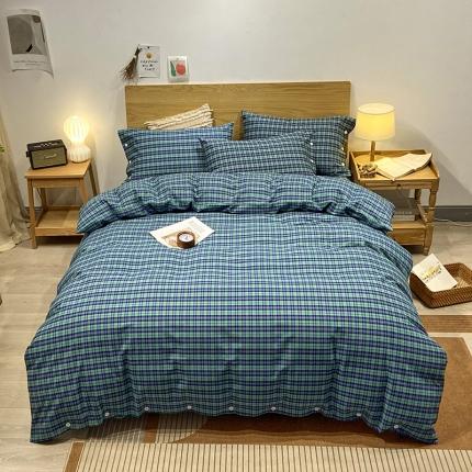 91家纺网 家纺一手货源 找家纺 （总）春皖 2023新款全棉良品磨毛系列四件套新版本