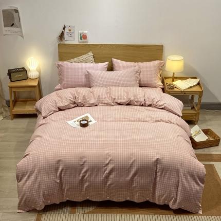 91家纺网 家纺一手货源 找家纺 （总）春皖 2023新款全棉良品磨毛系列四件套新版本