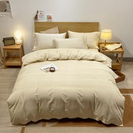 91家纺网 家纺一手货源 找家纺 （总）春皖 2023新款全棉良品磨毛系列四件套新版本