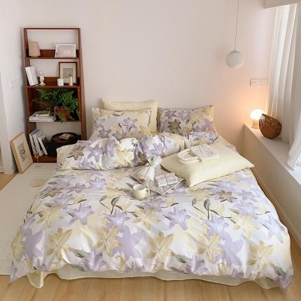 91家纺网 家纺一手货源 找家纺 （总） 窝米 2022春季新品全棉四件套