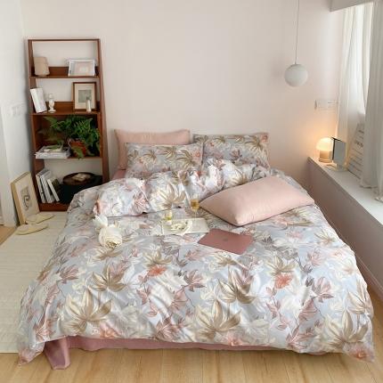 91家纺网 家纺一手货源 找家纺 （总） 窝米 2022春季新品全棉四件套