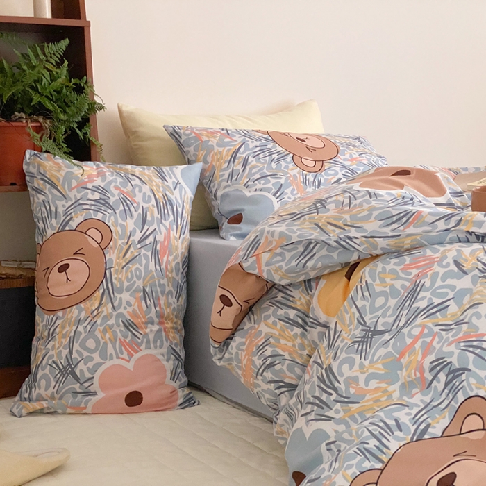 91家纺网 家纺一手货源 找家纺 （总） 窝米 2022春季新品全棉四件套