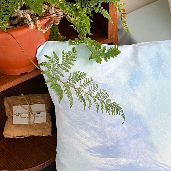 91家纺网 家纺一手货源 找家纺 窝米 2022春季新品全棉四件套 烟花蓝