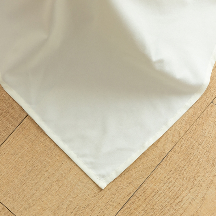 91家纺网 家纺一手货源 找家纺 乐卧 2026新款纯色荷叶边水洗磨毛四件套 爱相随-米黄色