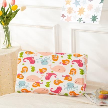 91家纺网 家纺一手货源 找家纺 （总）其乐枕芯 2021新款小版儿童乳胶枕超30天不退不换 