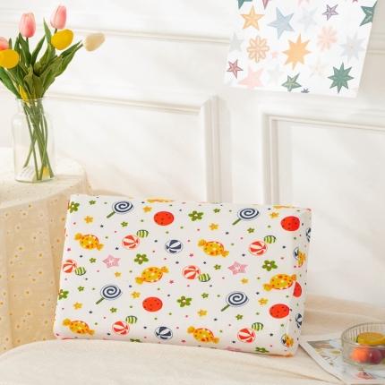 其乐枕芯 2021新款小版儿童乳胶枕 棒棒糖