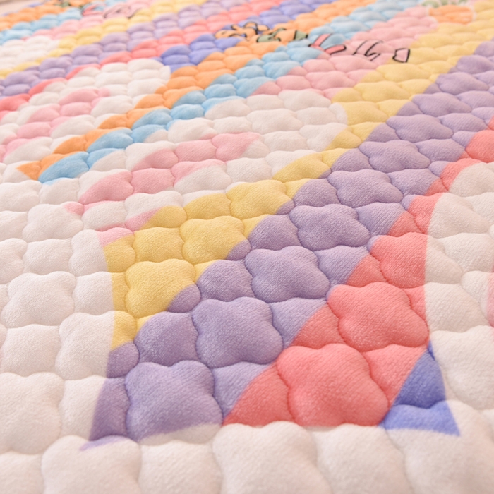 91家纺网 家纺一手货源 找家纺 （总）美达家纺 2025新款牛奶绒床盖（可定制）