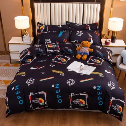 91家纺网 家纺一手货源 找家纺 （总）乐居坊2021新款芦荟棉四件套