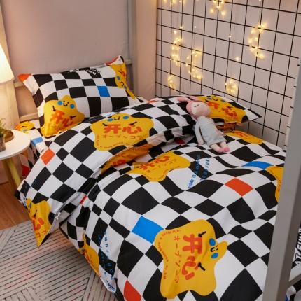 91家纺网 家纺一手货源 找家纺 乐居坊 2021芦荟棉花型宿舍床 快乐至上