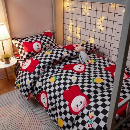 乐居坊 2021芦荟棉花型宿舍床 糖果芭比