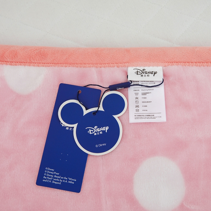 91家纺网 家纺一手货源 找家纺 小芽家居 2024新款拉舍尔绒婴儿毯毛毯儿童毯 米妮