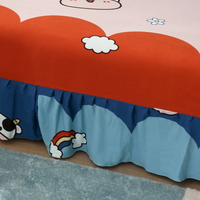 91家纺网 家纺一手货源 找家纺 雅竹家纺 牛奶丝裙边沙发套 虹牛