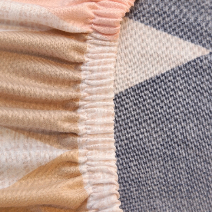 91家纺网 家纺一手货源 找家纺 雅竹家纺 牛奶丝裙边沙发套 几何